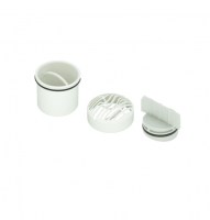 CESTA + SIFON CILINDRICO VALVULA DUCHA ROCA